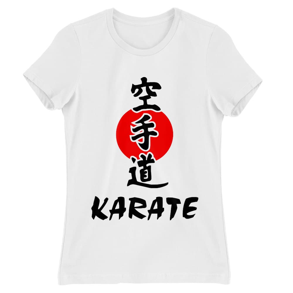 Karate text Női Póló