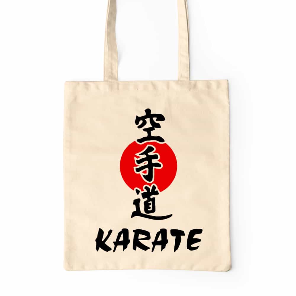 Karate text Prémium Vászontáska