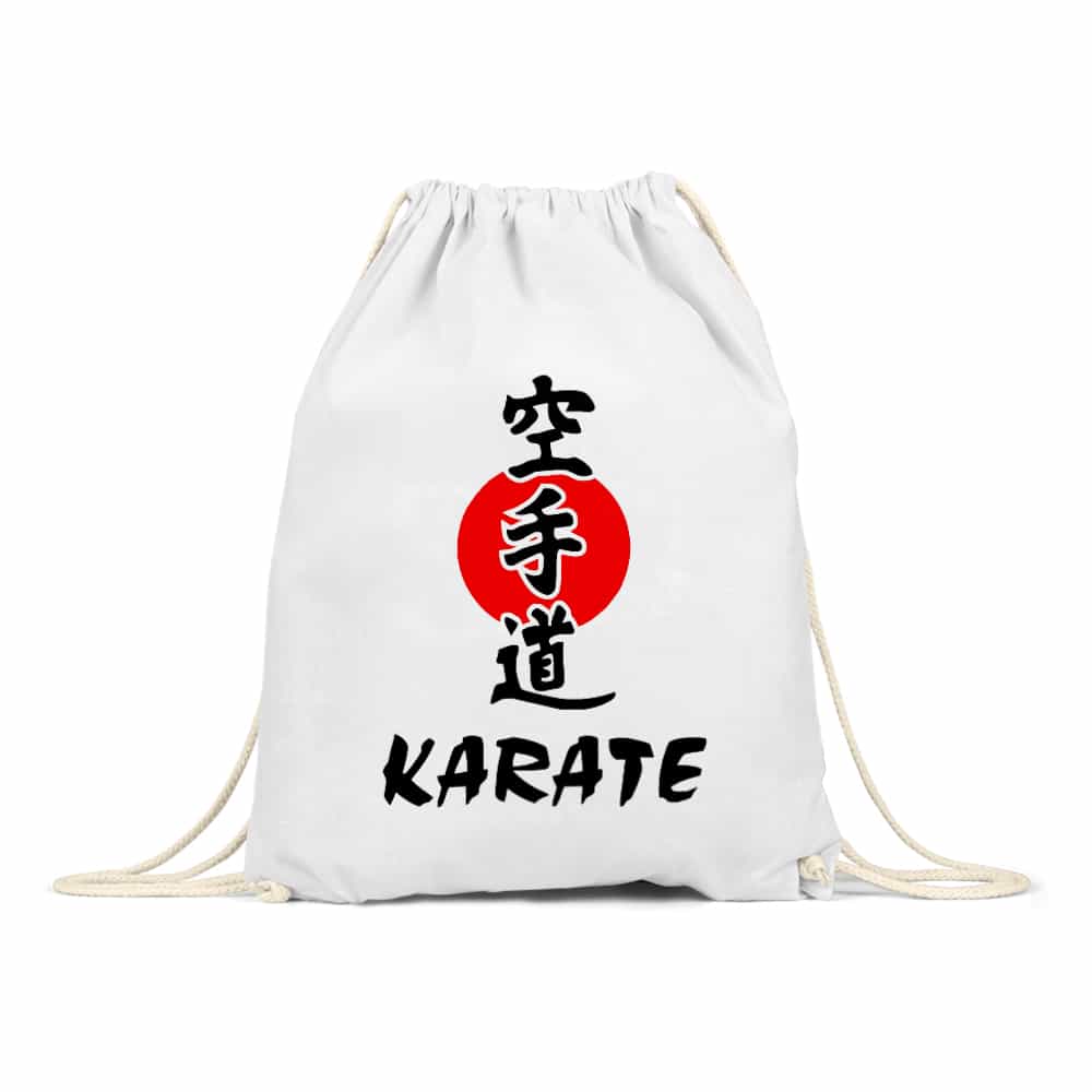 Karate text Tornazsák