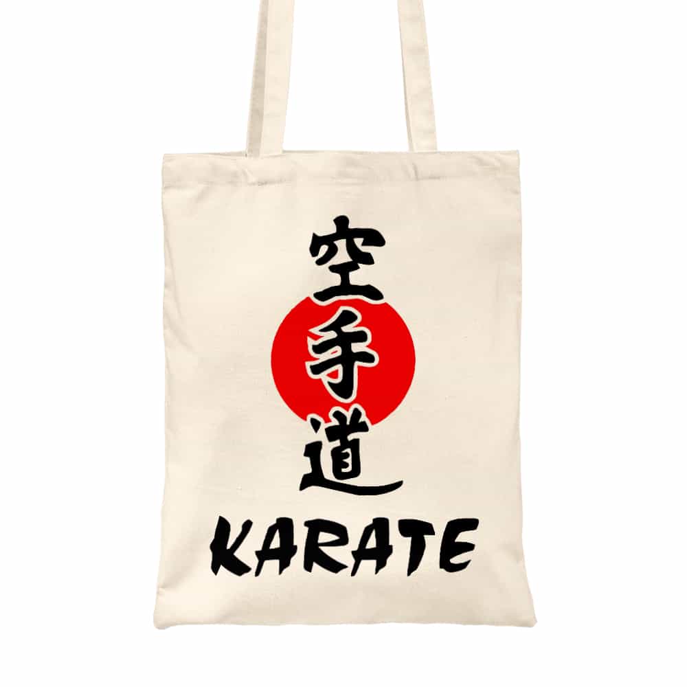 Karate text Vászontáska
