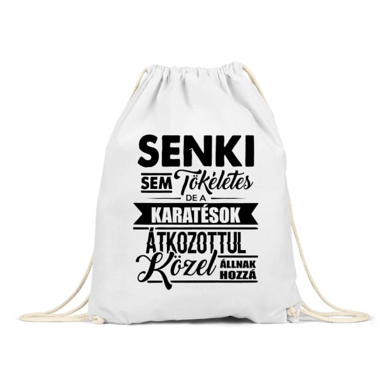 Senki sem tökéletes - karate - Tornazsák