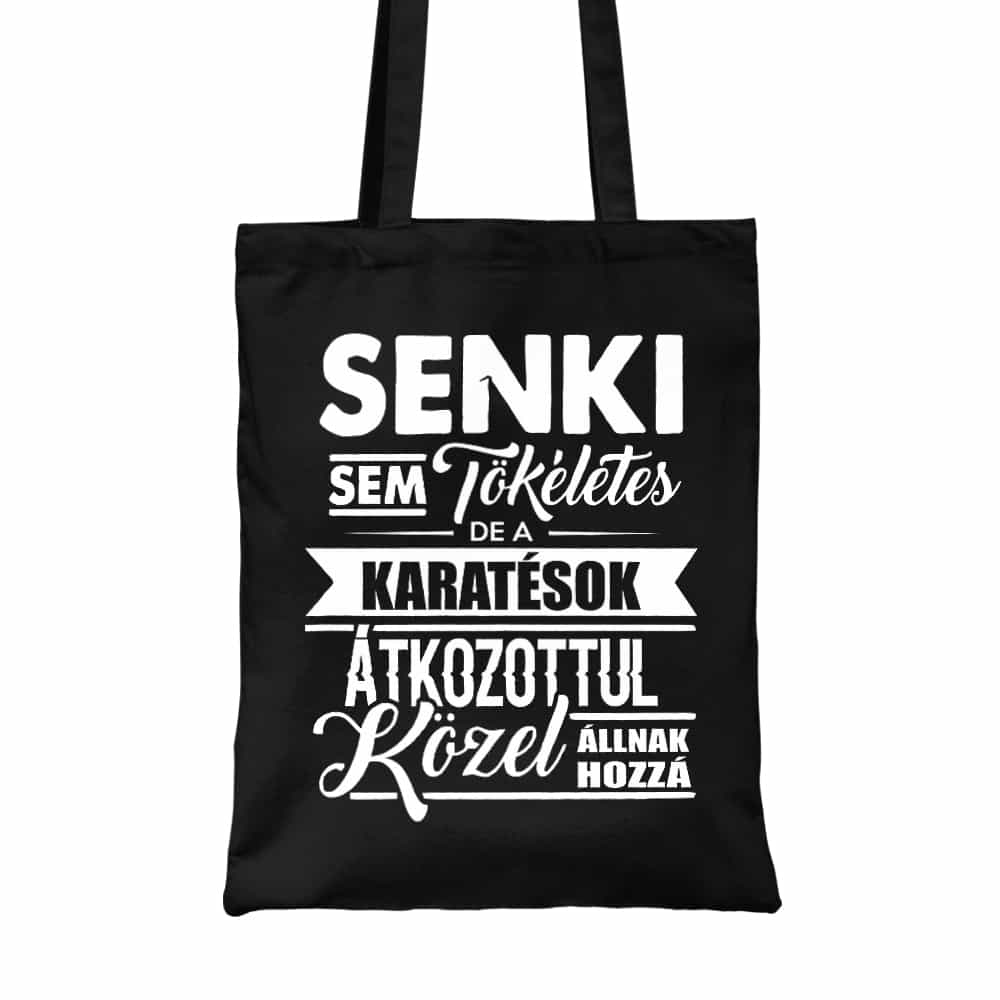 Senki sem tökéletes - karate Vászontáska