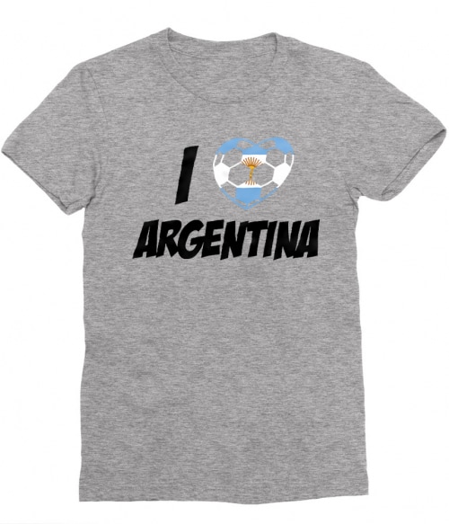 Football Love Argentina Póló - Ha Football rajongó ezeket a pólókat tuti imádni fogod!