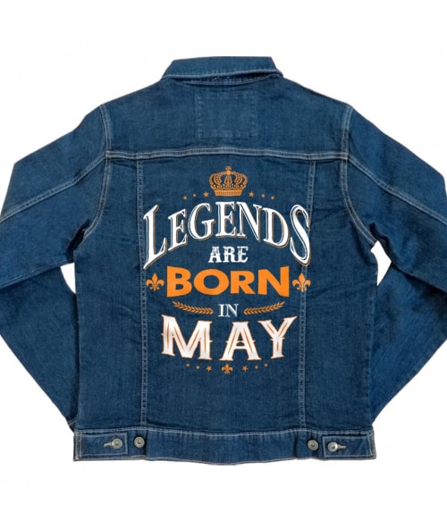 Legends are Born in May Póló - Ha Birthday rajongó ezeket a pólókat tuti imádni fogod!
