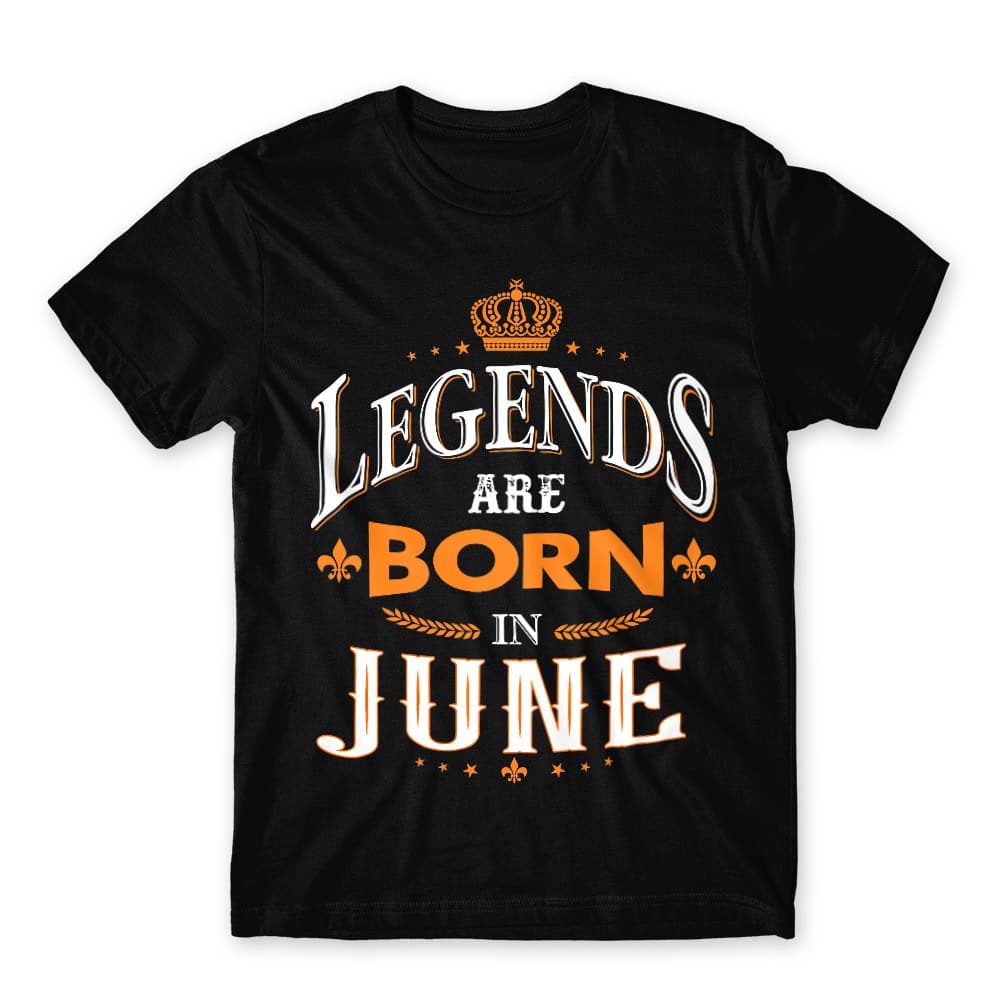 Legends are Born in June Férfi Póló