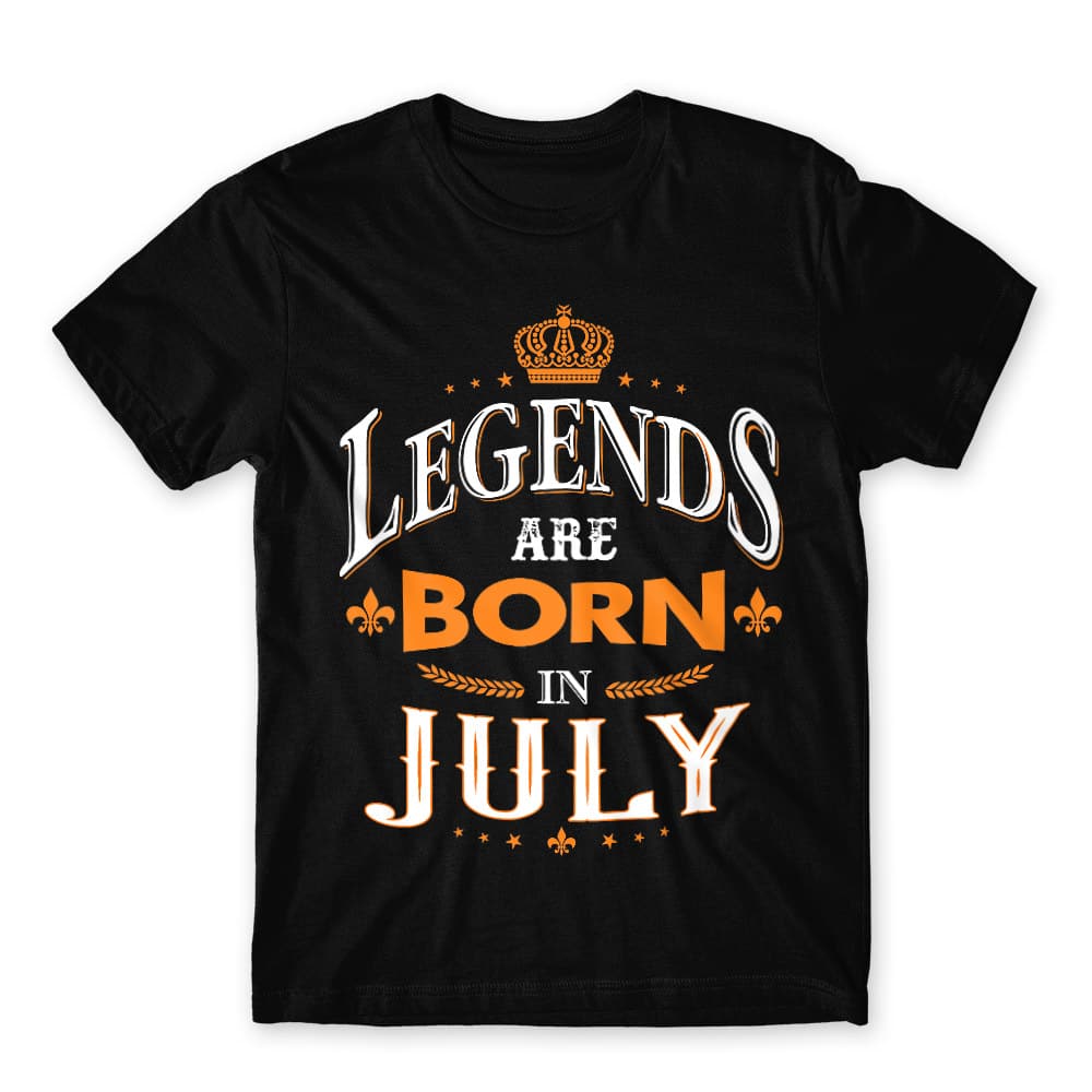Legends are Born in July Férfi Póló
