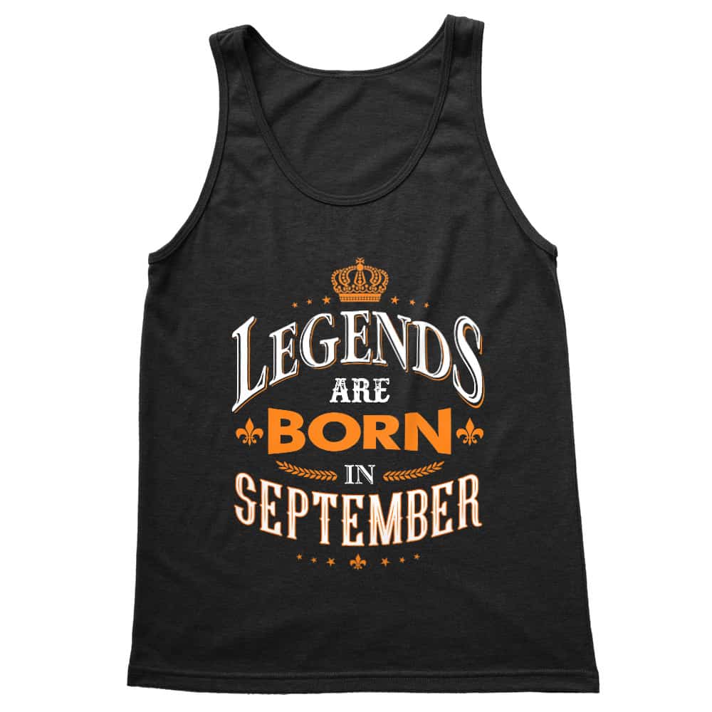 Legends are Born in September Férfi Trikó