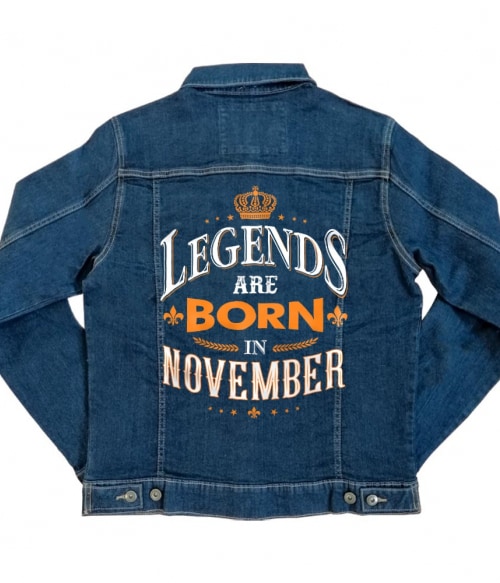 Legends are Born in November Póló - Ha Birthday rajongó ezeket a pólókat tuti imádni fogod!