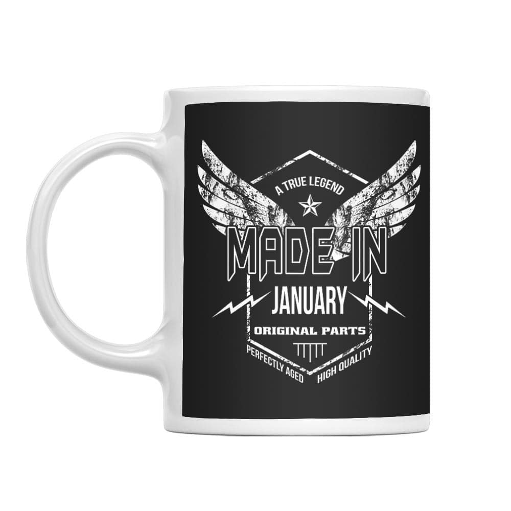 A True Legend Made In January Bögre