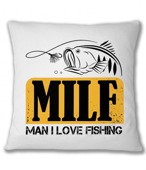MILF Fishing Horgász Párnahuzat - Horgász