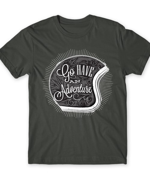 Go have an adventure helmet Póló - Ha Motorcycle rajongó ezeket a pólókat tuti imádni fogod!