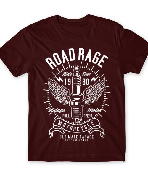 Road Rage Motorcycle Póló - Ha Motorcycle rajongó ezeket a pólókat tuti imádni fogod!