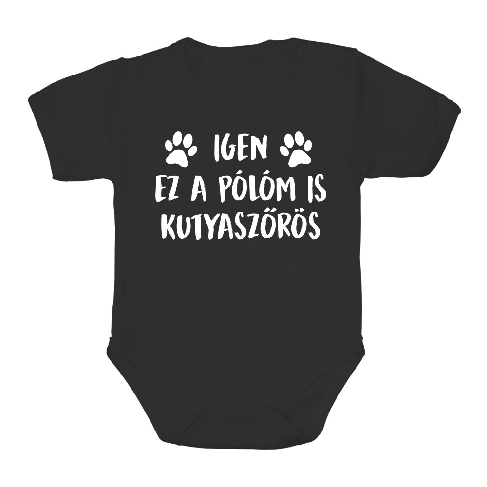 Igen, ez a pólóm is kutyaszőrös Baba Body