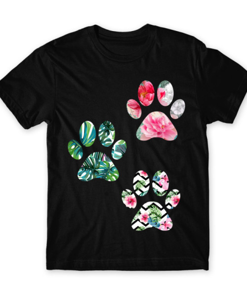 Flower paws Póló - Ha Dog rajongó ezeket a pólókat tuti imádni fogod!