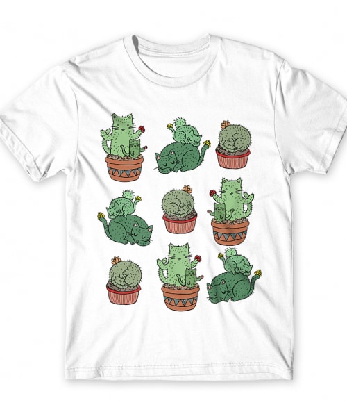 Kitty cactus Póló - Ha Cat rajongó ezeket a pólókat tuti imádni fogod!