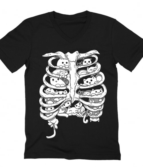 Kitty ribs Póló - Ha Cat rajongó ezeket a pólókat tuti imádni fogod!
