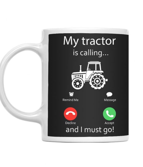 My tractor is calling Mezőgazdaság Bögre - Traktoros