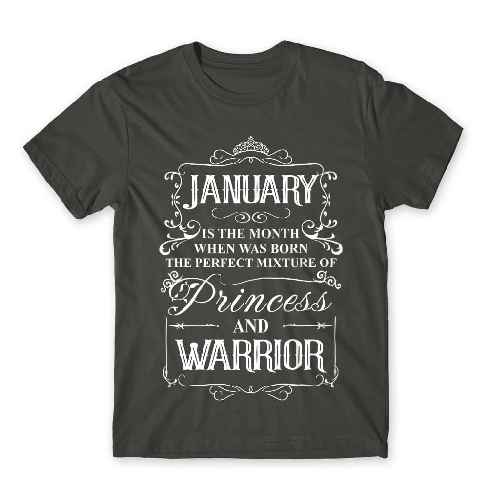 Princess Warrior January Férfi Póló