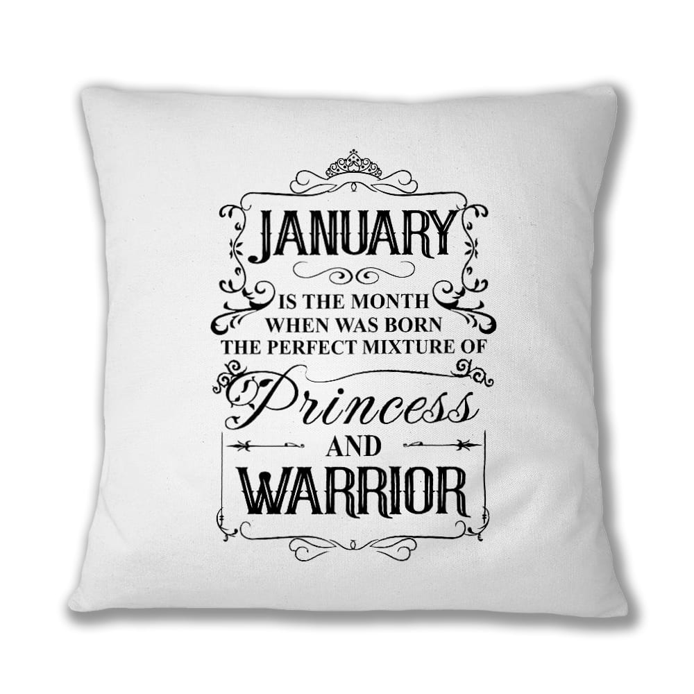 Princess Warrior January Párnahuzat