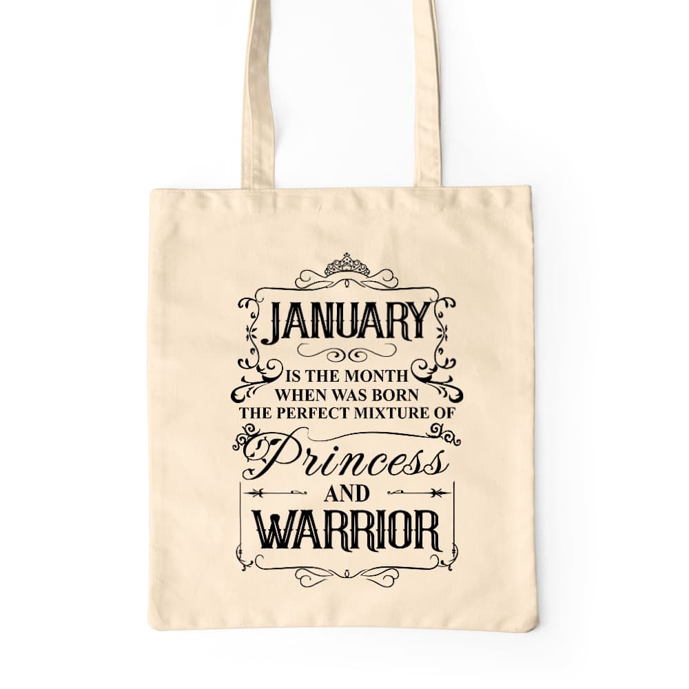 Princess Warrior January Prémium Vászontáska