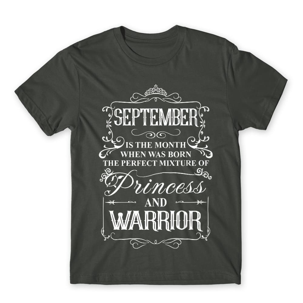 Princess Warrior September Férfi Póló