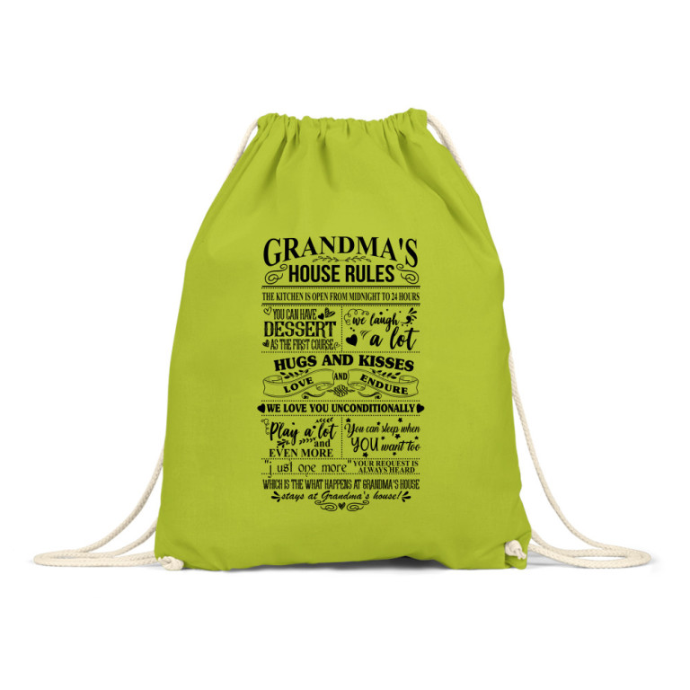 Grandma's house rules