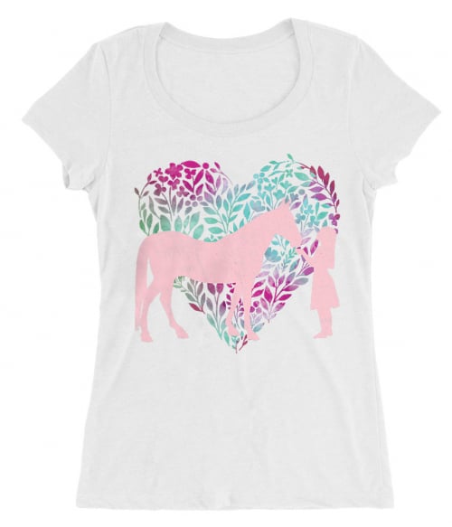 Horse and girl Póló - Ha Horse rajongó ezeket a pólókat tuti imádni fogod!