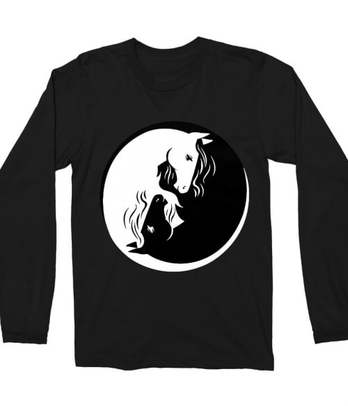 Horse yin-yang 2 Póló - Ha Horse rajongó ezeket a pólókat tuti imádni fogod!