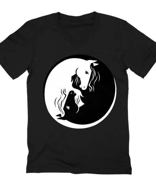Horse yin-yang 2 Póló - Ha Horse rajongó ezeket a pólókat tuti imádni fogod!