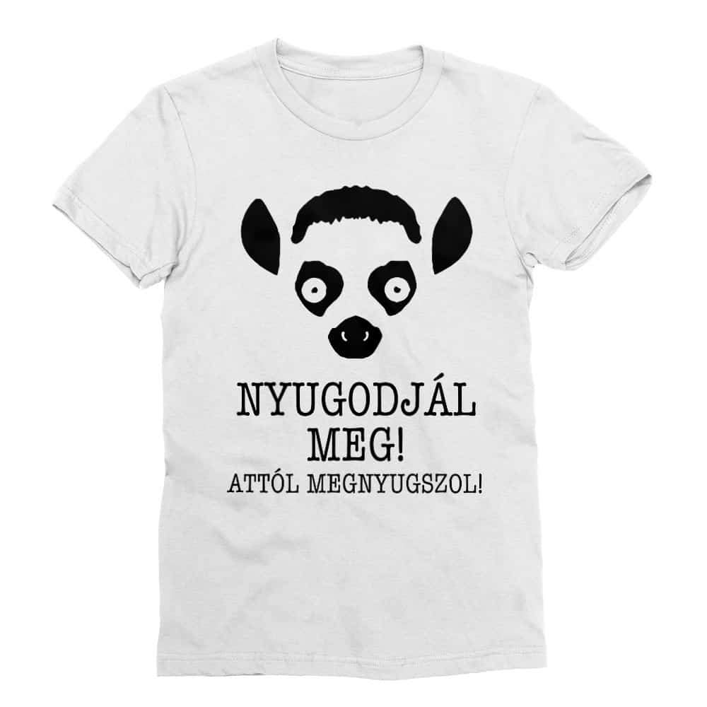 Nyugodjál meg Férfi Testhezálló Póló