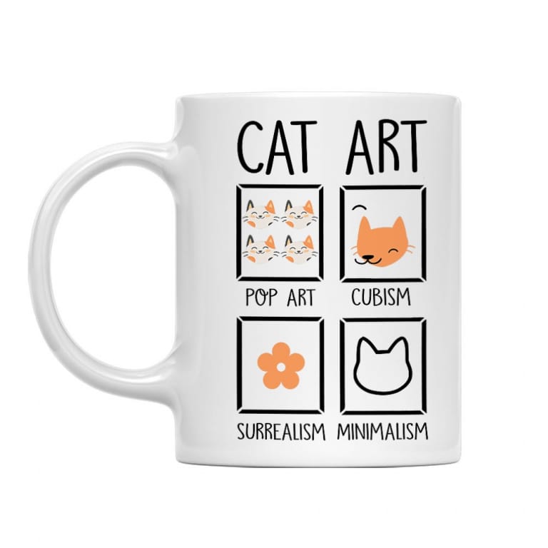 Cat art - Bögre