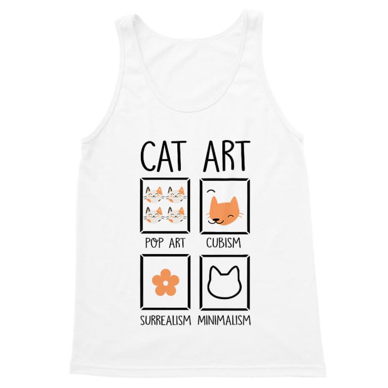 Cat art - Férfi Trikó