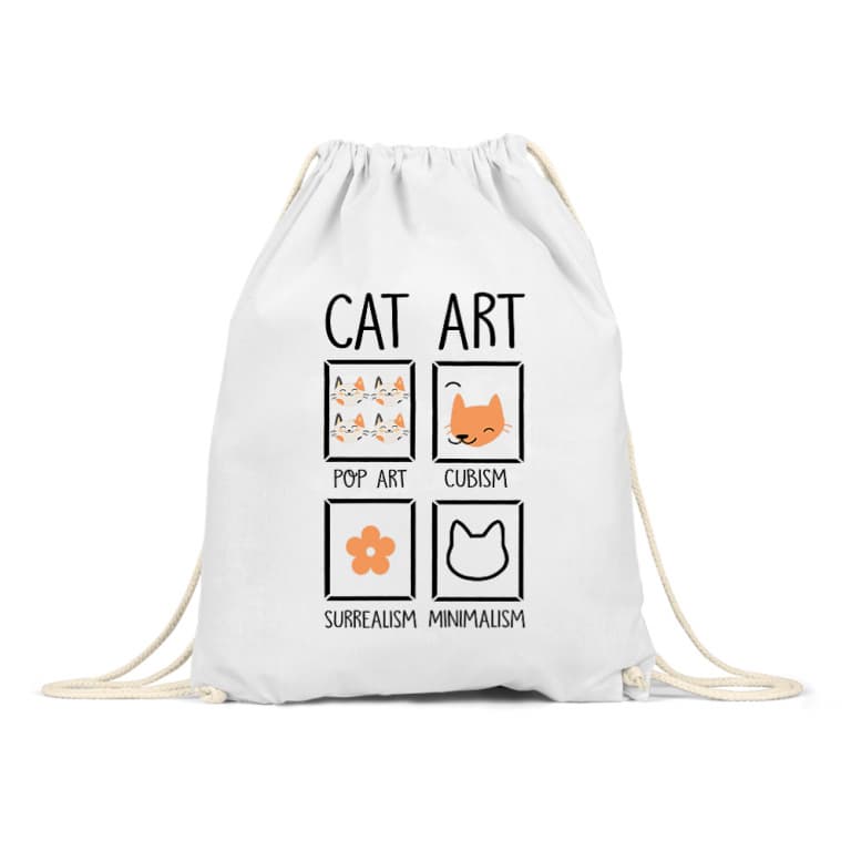 Cat art - Tornazsák