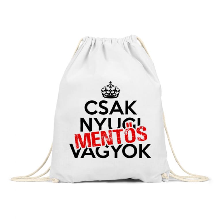 Csak nyugi, mentős vagyok - Tornazsák