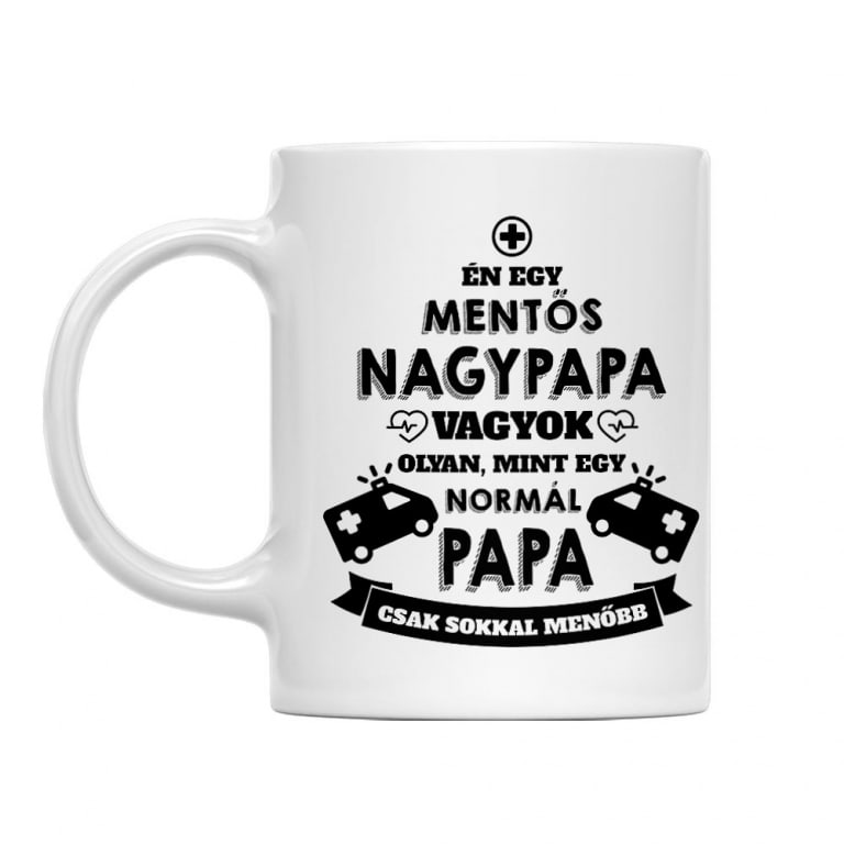 Mentős papa - Bögre