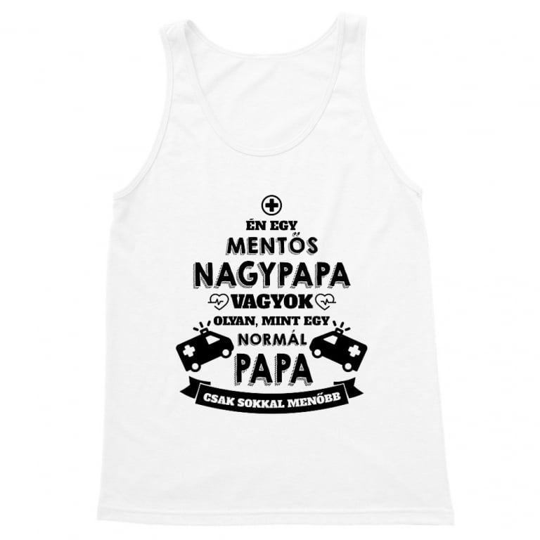 Mentős papa - Férfi Trikó