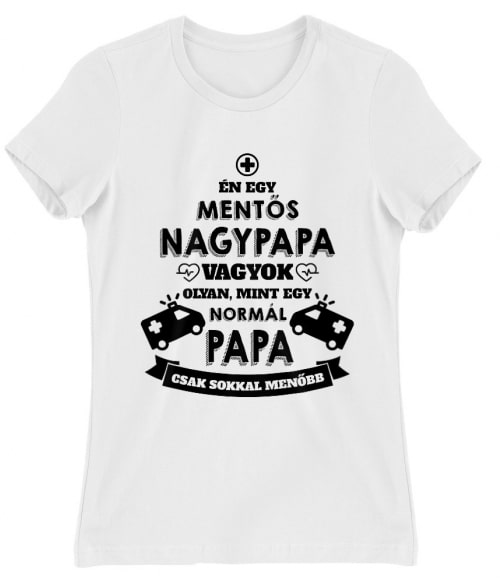 Mentős papa Póló - Ha Ambulance rajongó ezeket a pólókat tuti imádni fogod!
