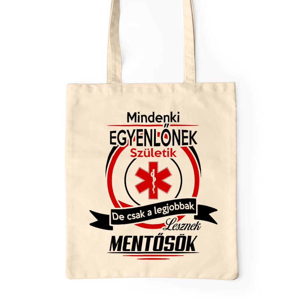 Mindenki egyenlő - mentősök Prémium Vászontáska