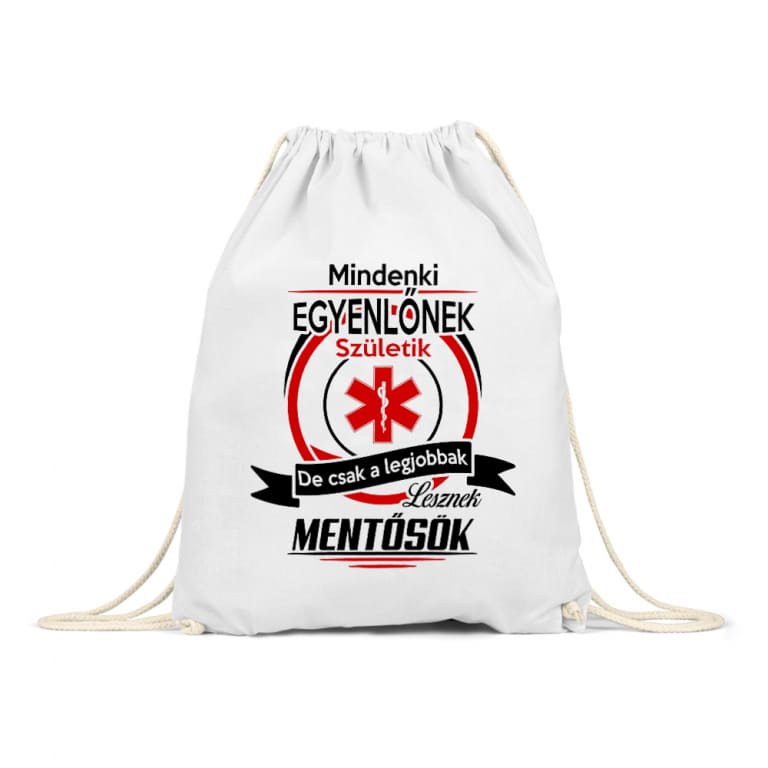 Mindenki egyenlő - mentősök - Tornazsák