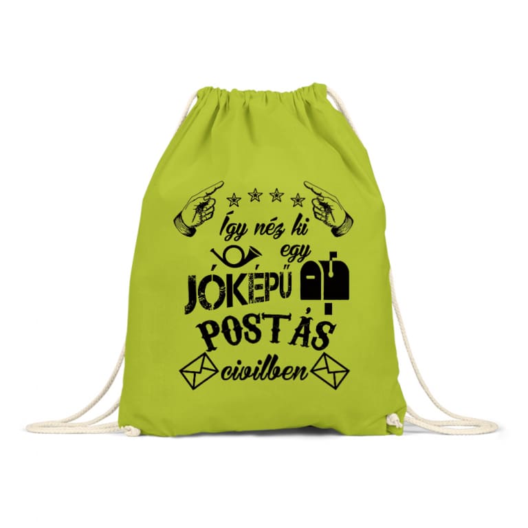 Jóképű postás civilben - Tornazsák