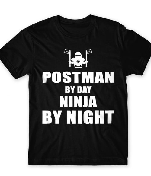Postman by day Póló - Ha Postman rajongó ezeket a pólókat tuti imádni fogod!