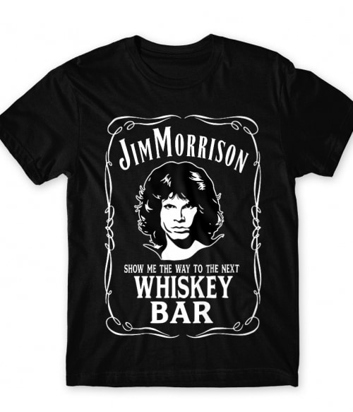 Jim Morrison Rocker Férfi Póló - Zene