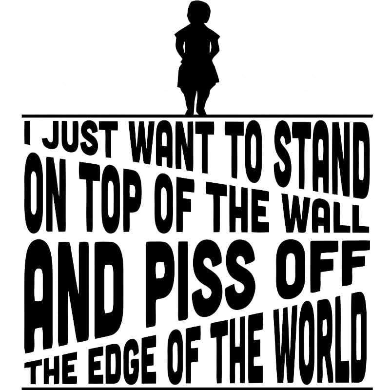 Top of the wall