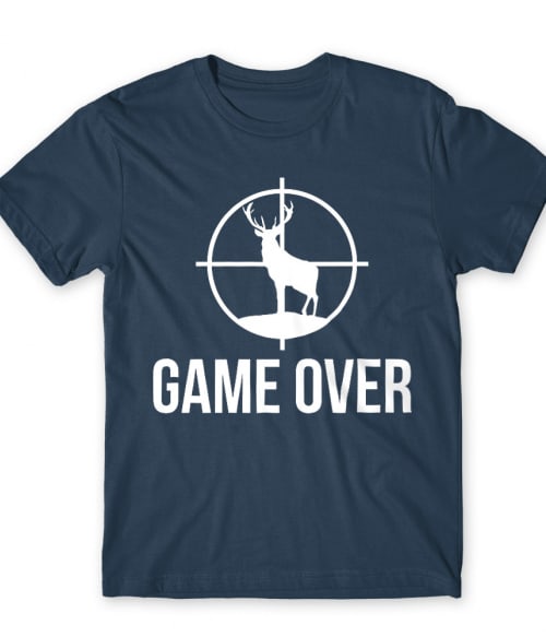 Game Over Hunter Vadász Férfi Póló - Vadász