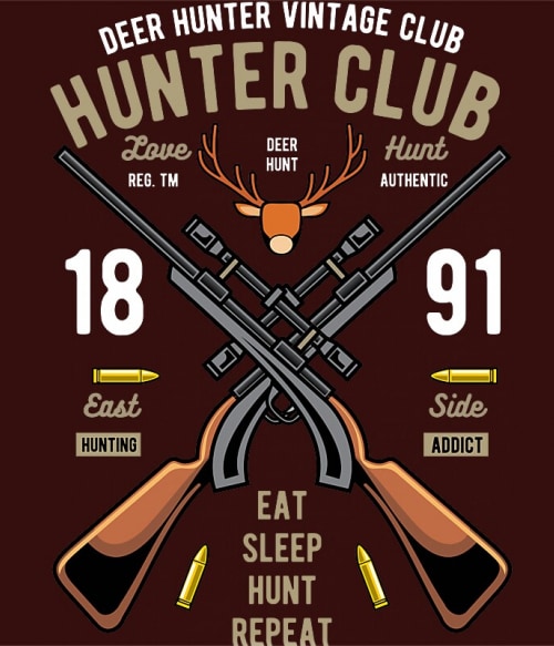 Hunter Club Vadász Pólók, Pulóverek, Bögrék - Vadász