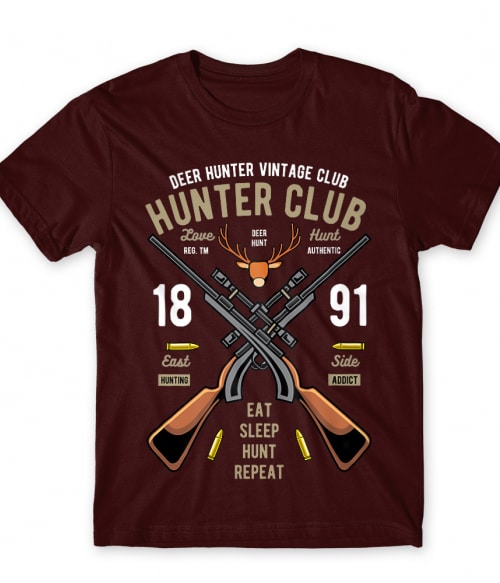 Hunter Club Vadász Férfi Póló - Vadász