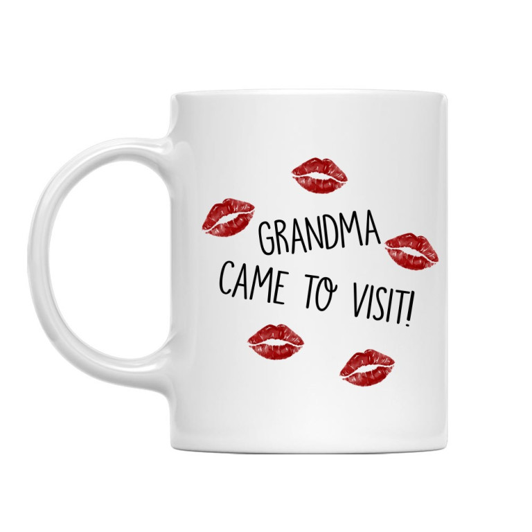 Grandma came to visit - Cană