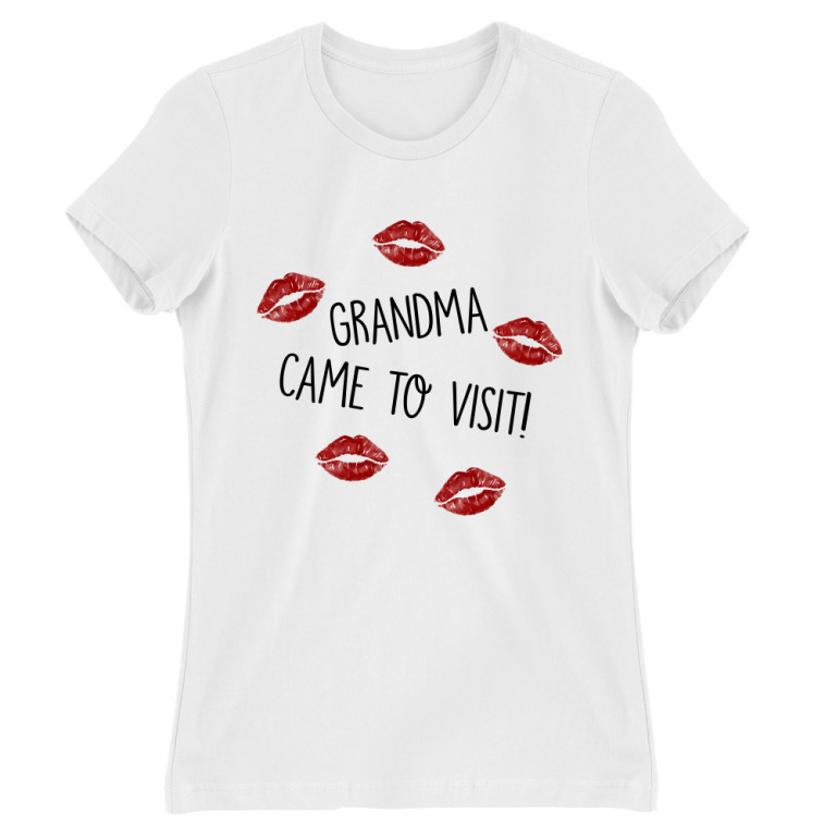 Grandma came to visit - Femei tricouri