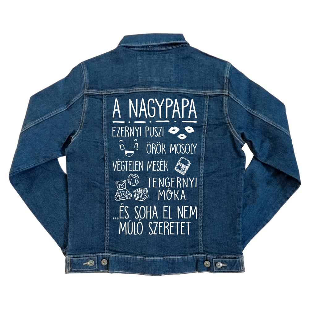 A nagypapa... Unisex Farmerkabát