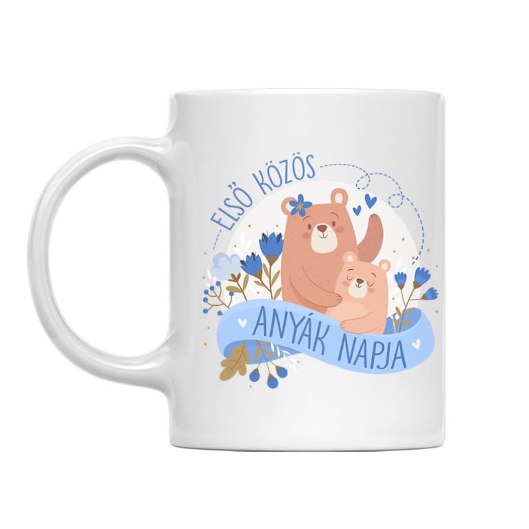 Első közös anyák napja - fiú - Bögre